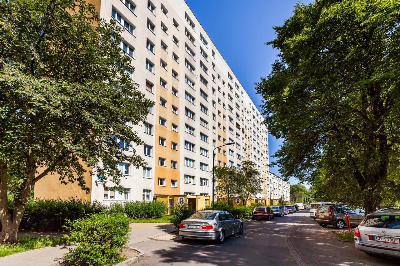 Pokoje Gdansk Zaspa - Pilotow 20B, 800M Skm-Zaspa, Odleglosc Do Morza 3Km Apartment Luaran gambar