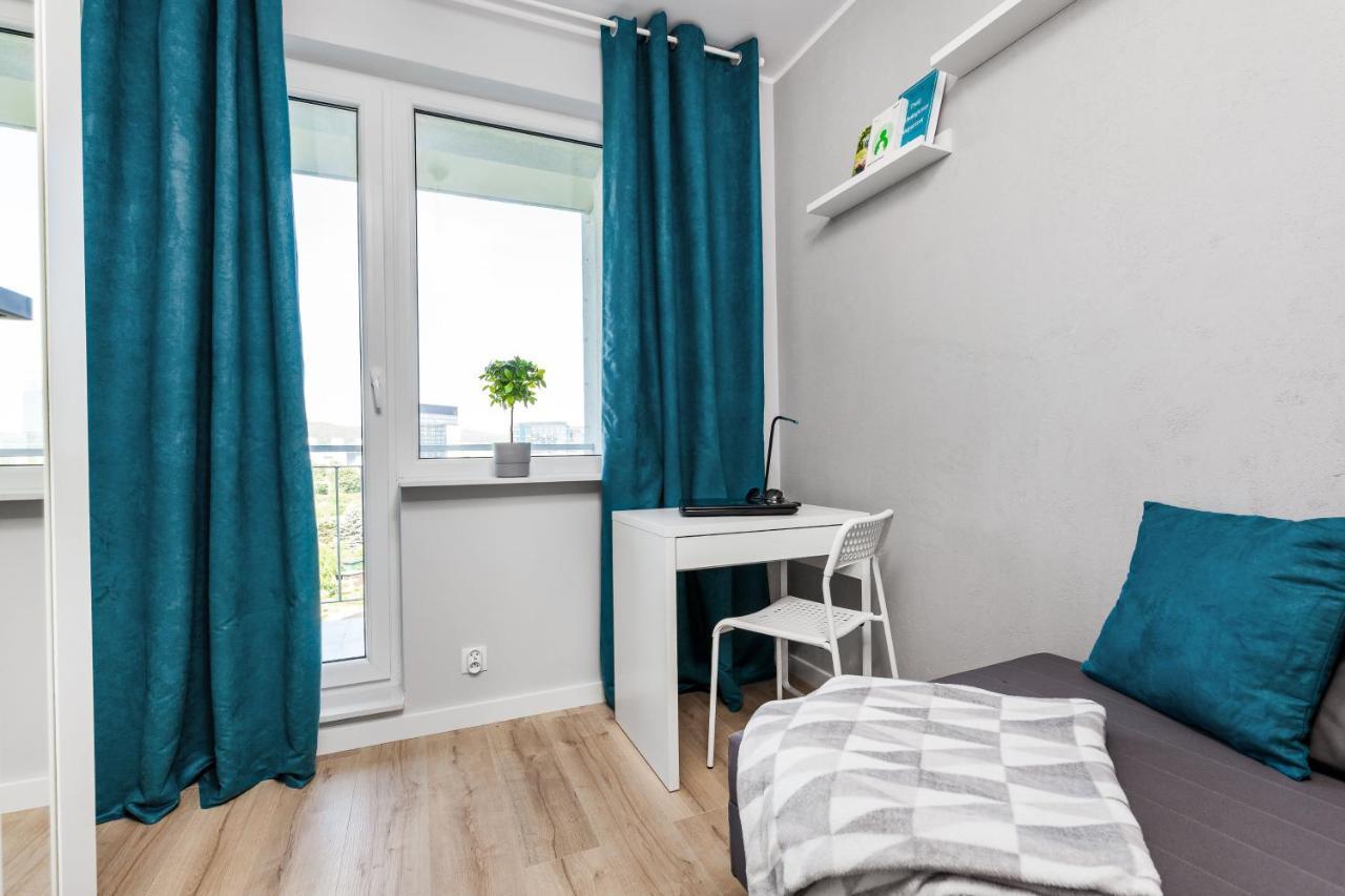Pokoje Gdansk Zaspa - Pilotow 20B, 800M Skm-Zaspa, Odleglosc Do Morza 3Km Apartment Luaran gambar